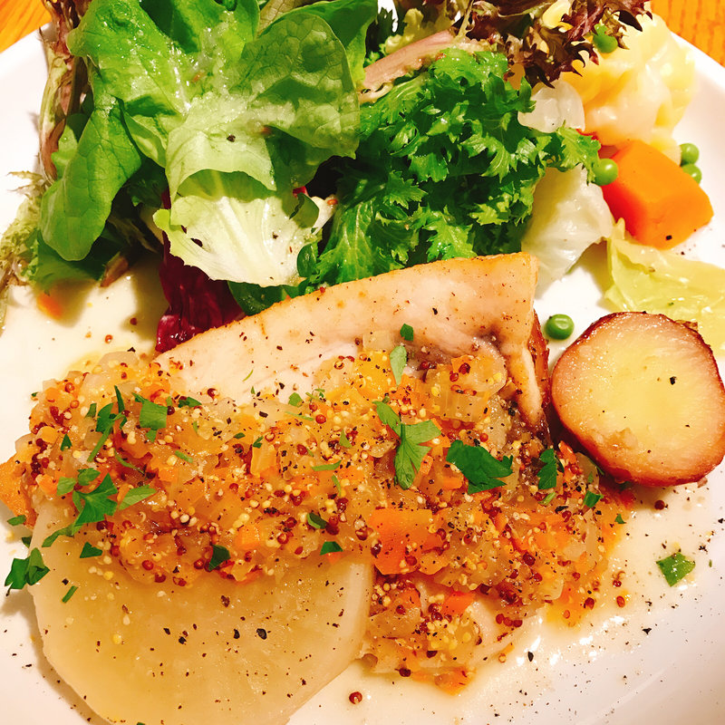 魚ランチ カジキのソテー(BOUCHERIE AmiaBras)