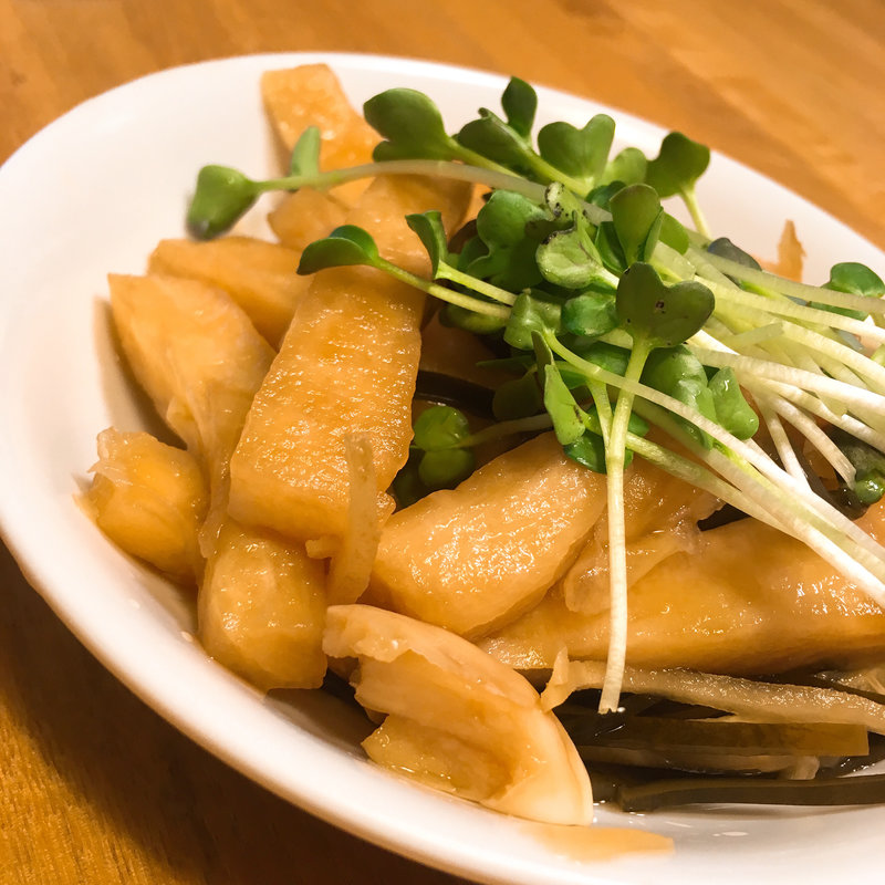 大根醤油漬け(餃子の店 您好(ニーハオ))