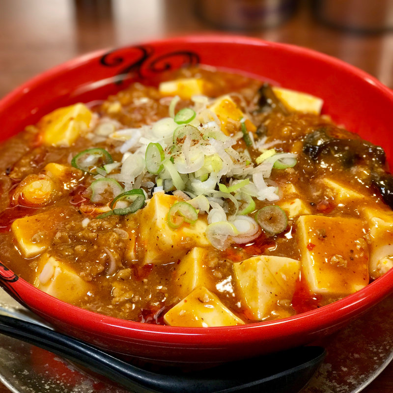 麻婆麺 大盛(らぁ麺 武者気 Matsuno長岡店)