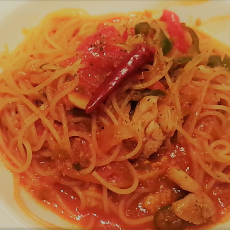 チキンとパプリカの辛口パラペーニョ(ナポリの食卓)