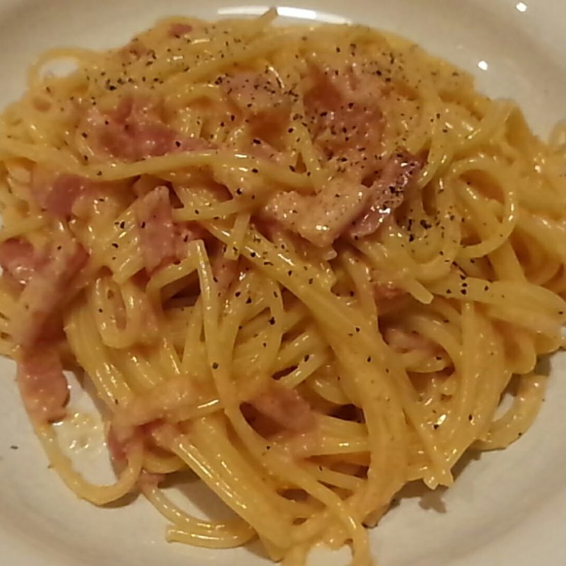 明太子カルボナーラ(マンジャーレ )