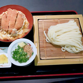 カツ丼セット(さぬき麺業 兵庫町店 （さぬきめんぎょう）)
