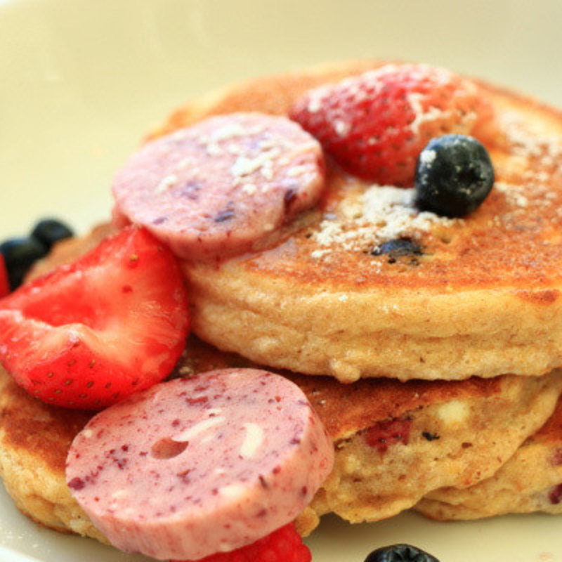 ベリーベリーパンケーキ ベリーバター(bills 横浜赤レンガ倉庫)