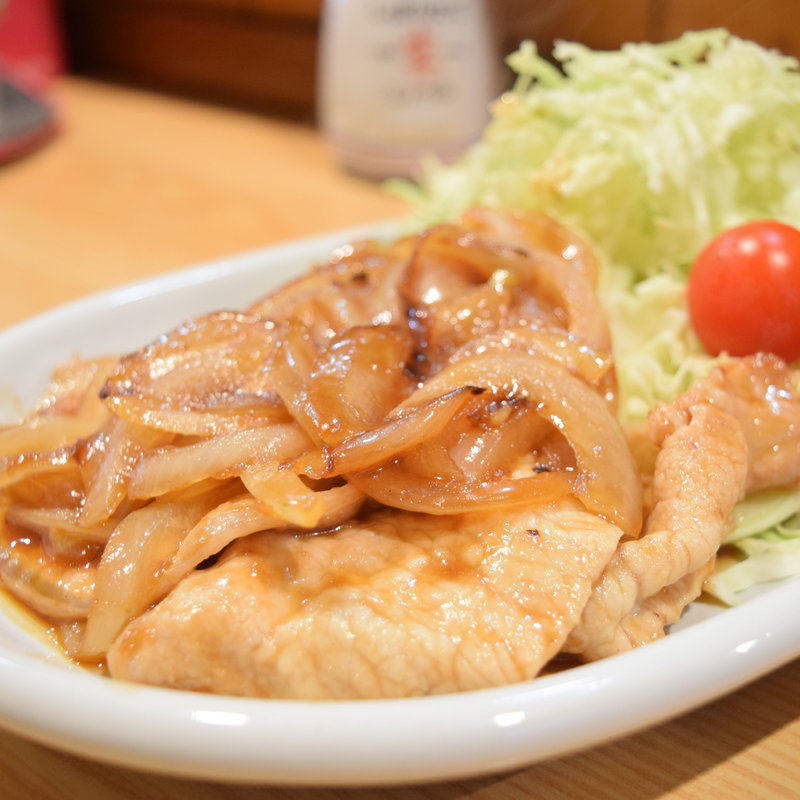 豚生姜焼き定食