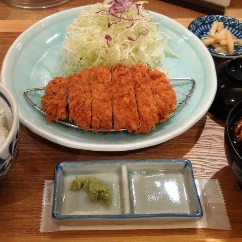 厚切りロースカツ(富士喜 青山店)