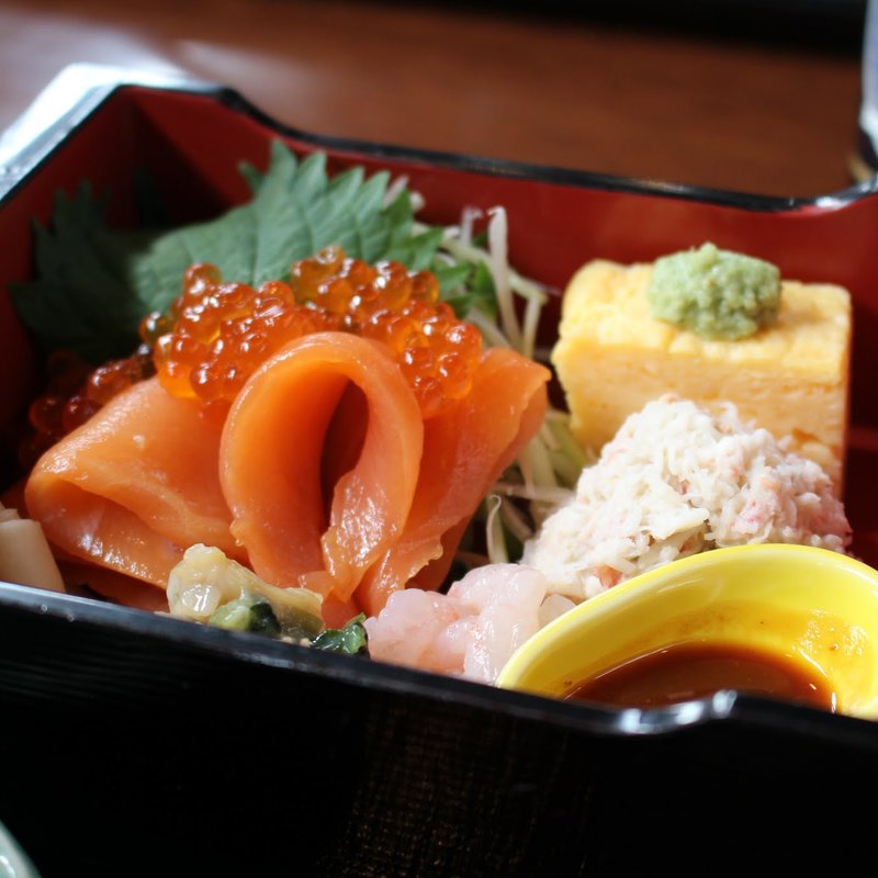 魚介のまぶし膳(S.S.コロンビア・ダイニングルーム)