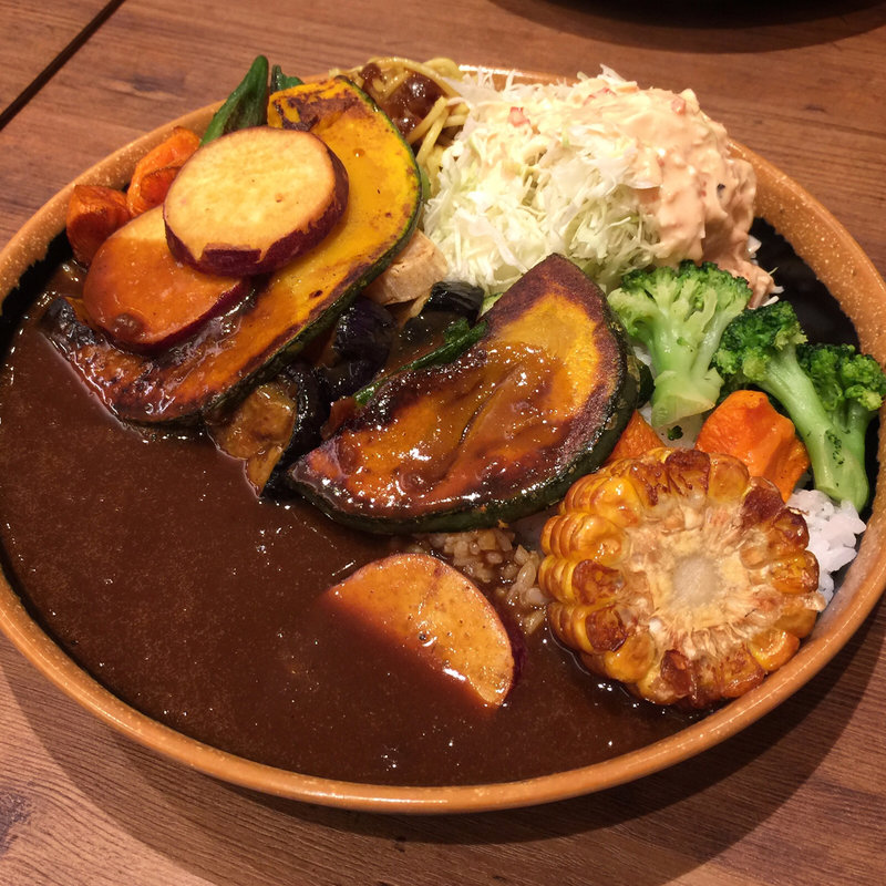 1日分の野菜カレー(Mr.ポルコン 姫路フェスタ店)