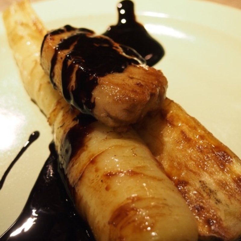 人参とフォアグラのソテー(STAND BY FARM)