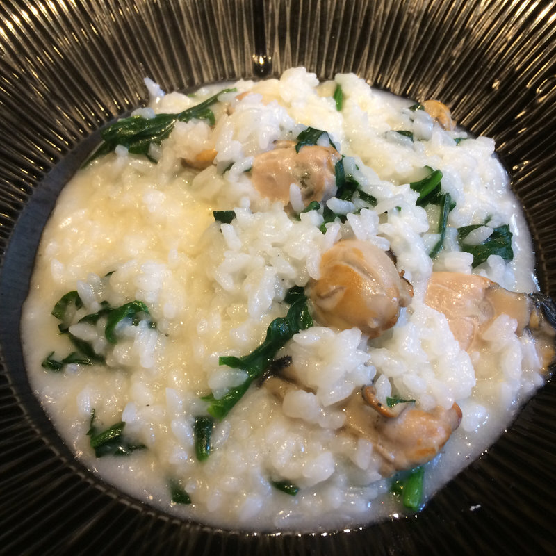 カキとほうれん草のリゾット(UNITED DINER （ユナイテッドダイナー）)