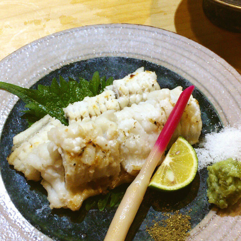 穴子の白焼き(鮨 ひでぞう)