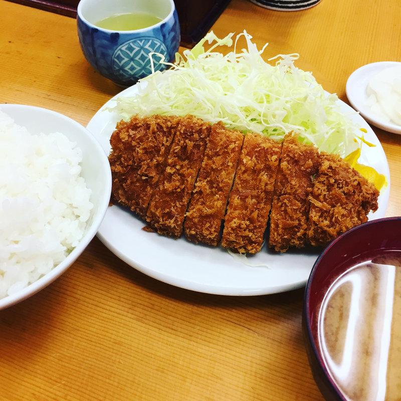 上ロースかつ定食(山家 上野店)