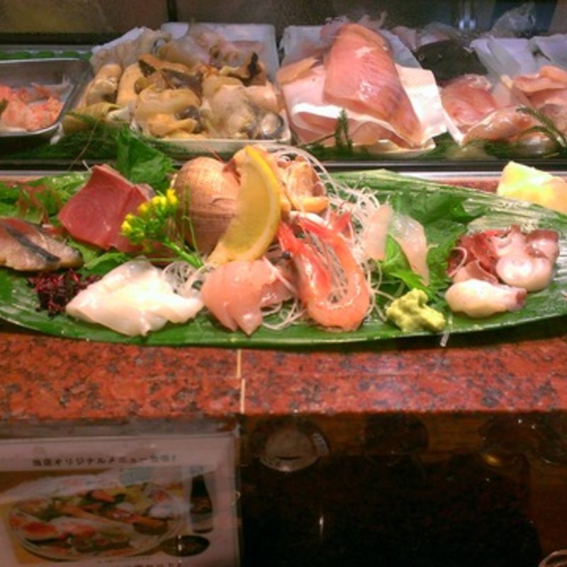 刺身盛り合わせ(河竹鮨)