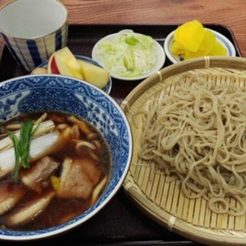 鴨つけそば(手打そば かねき)