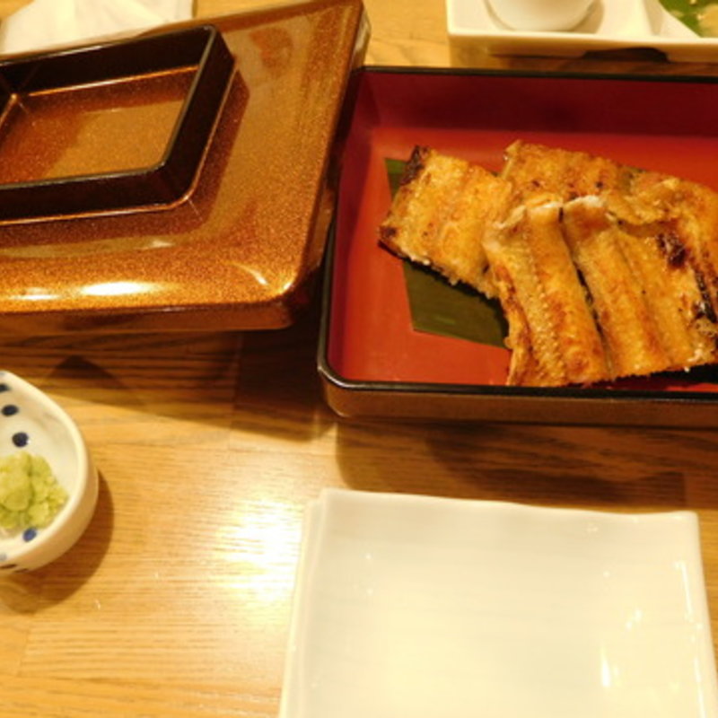 白焼きの半味(うなぎ川はら 三条家 奈良店 )