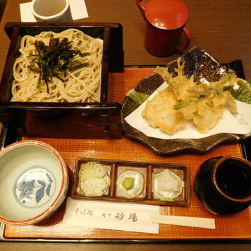 ハゼの天ざる(砂場 )