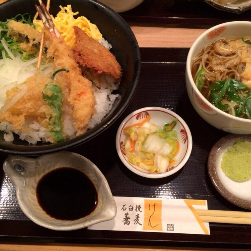 わさび串かつ盛丼セット