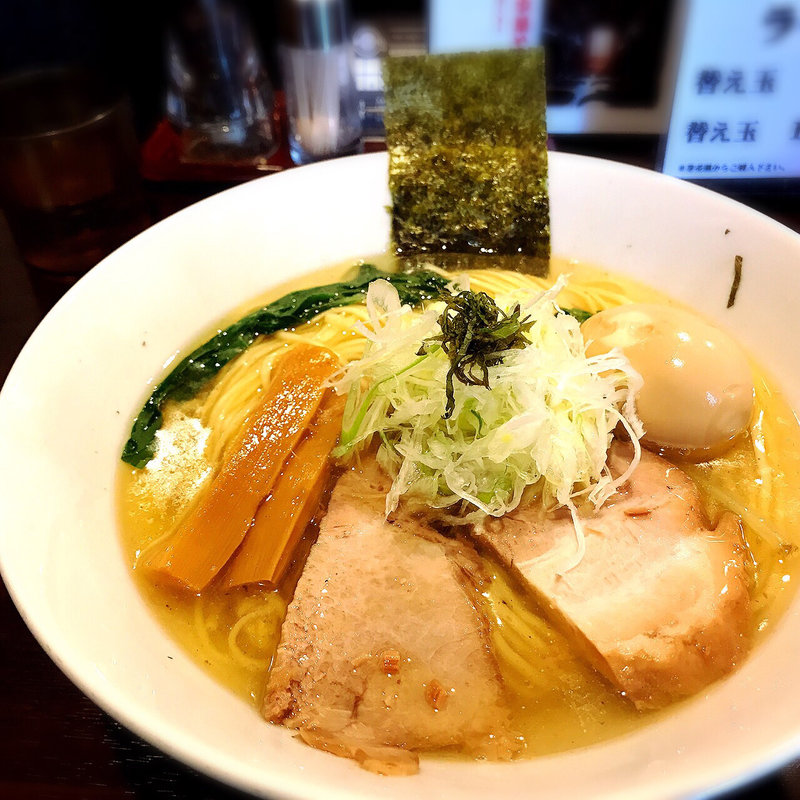 味玉塩中華そば(志奈そば 田なか セカンド （Shinasoba Tanaka second）)