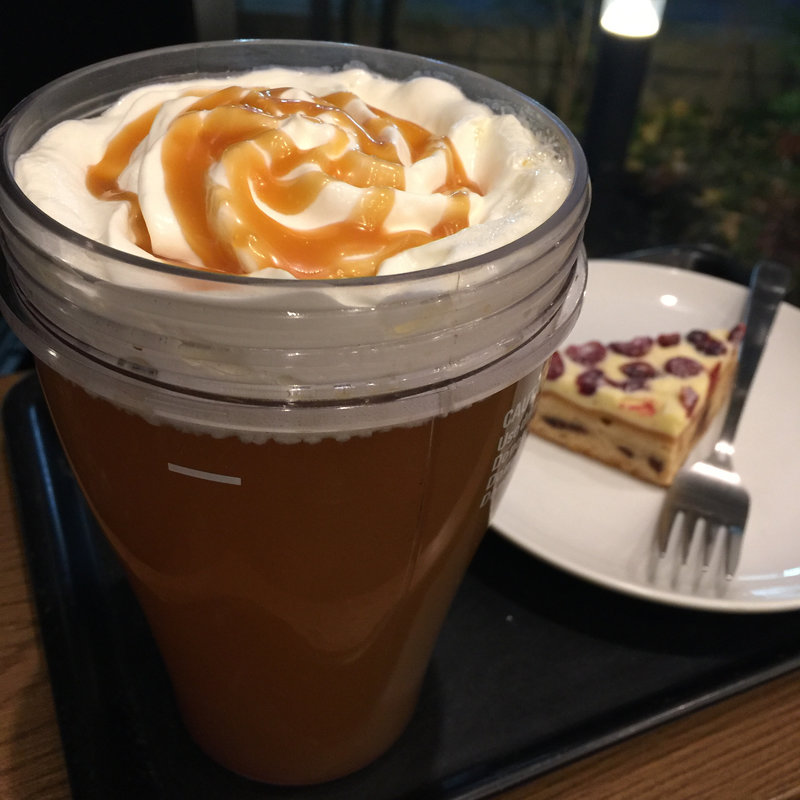 ベイクドアップルキャラメルソース(スターバックスコーヒー 所沢けやき台店)