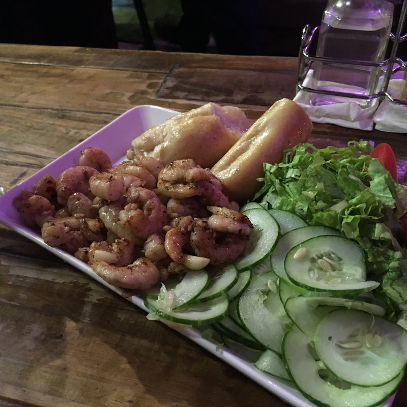 エビのアヒージョ(El Chanchullero de tapas)