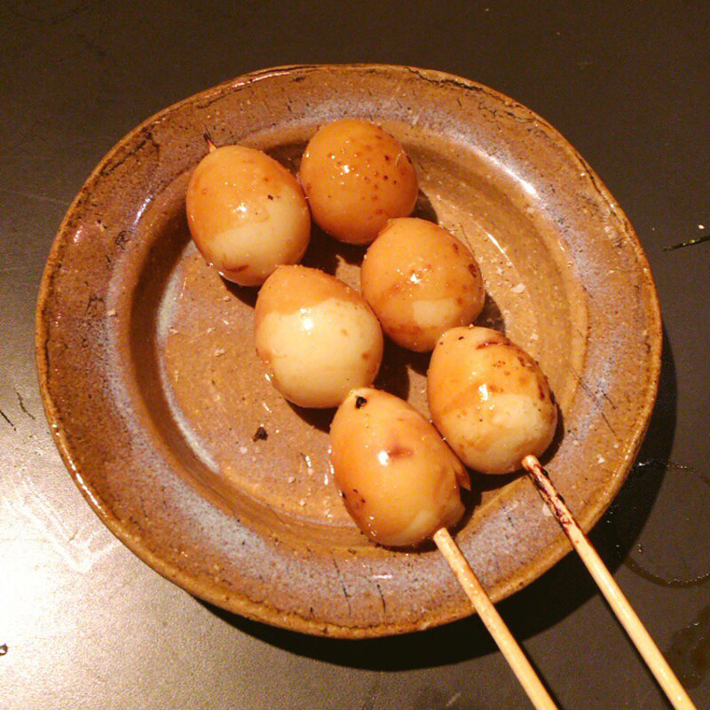 半熟うずら(焼鳥 やまね )