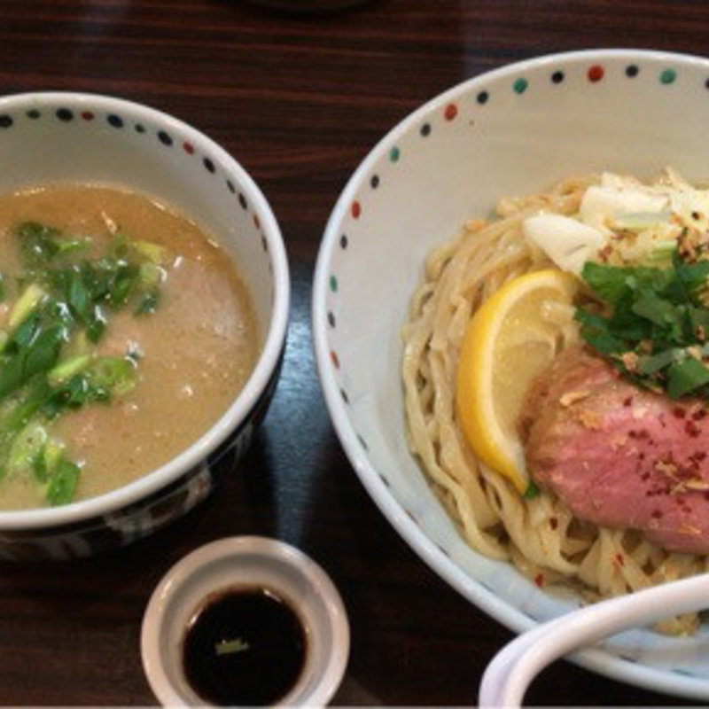 鴨白湯つけ麺(5月前半限定)