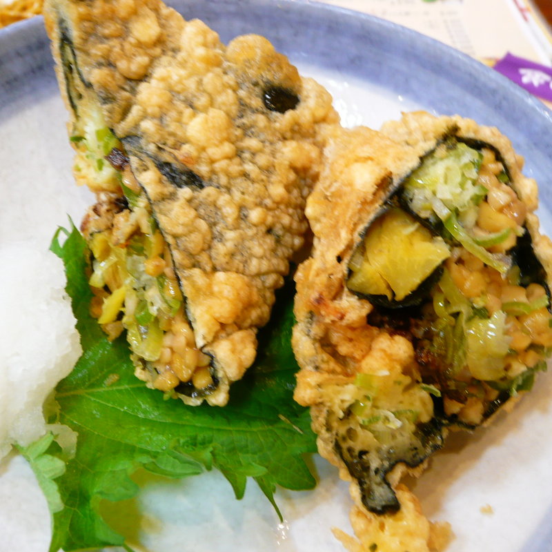 揚げ納豆(食い道楽 本店 )