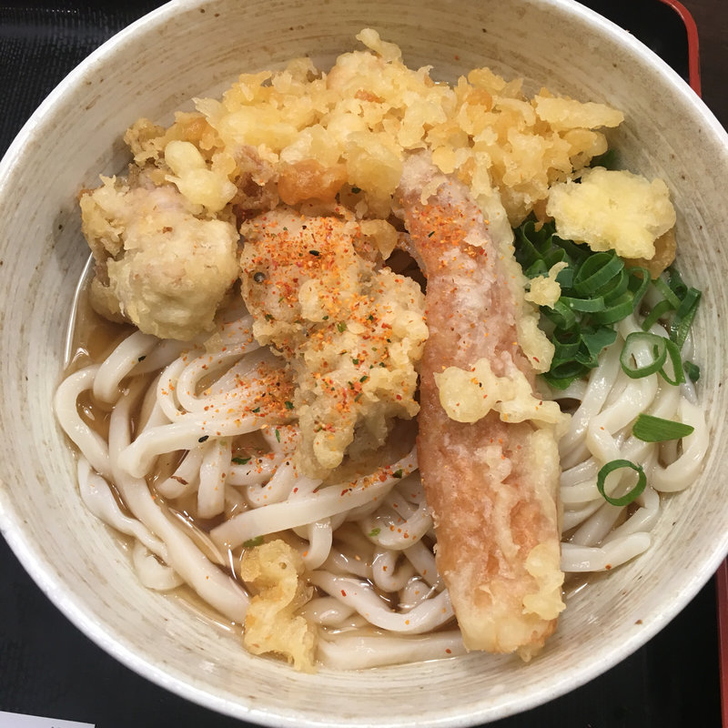 冷やし鳥ちくわぶっかけ(おにやんま 新橋店)