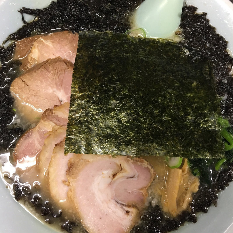 チャーシューメン(岩のり¥150＋背脂¥100)(椿 （ツバキ）)