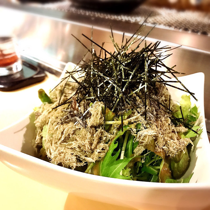 二種昆布のサラダ(かるびあーの)