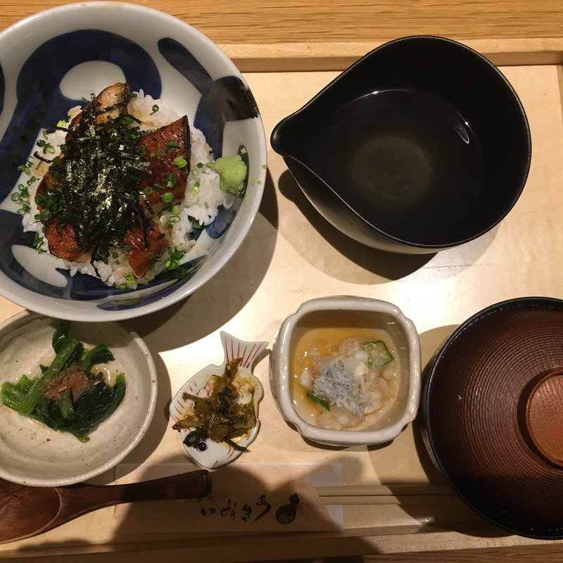 鰻茶漬け御膳(六本木いなきあ)