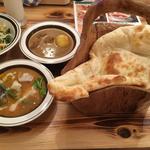 2カレーチョイスセット(オーガニック・シクダル・マア （Organic Sikder-Maa）)