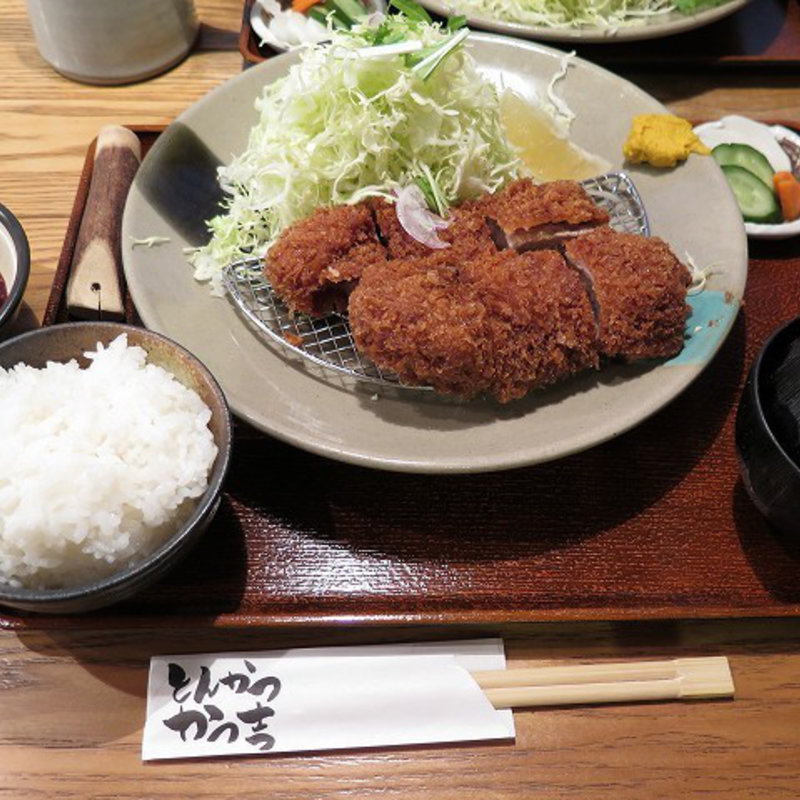 ヒレカツ定食(かつ吉)