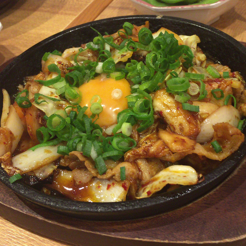 豚キムチ(市場食堂　駅前 サンキタ店 （いちばしょくどう えきまえ）)