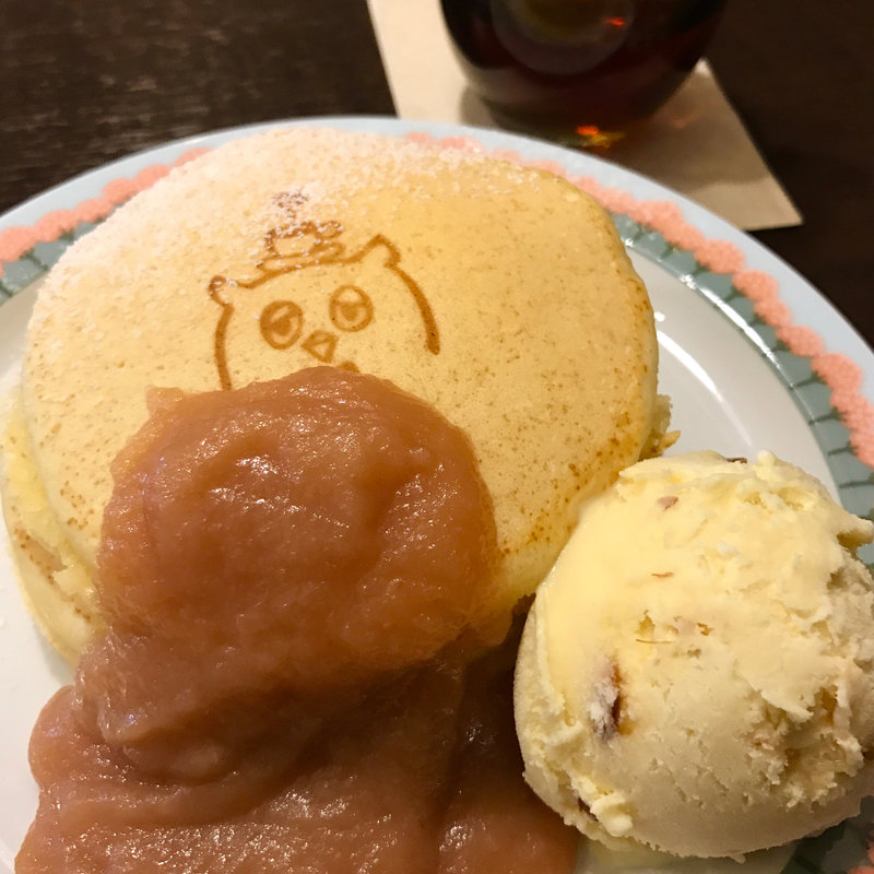 オリジナルパンケーキ（3種トッピング）(カフェ&雑貨ポッロ)