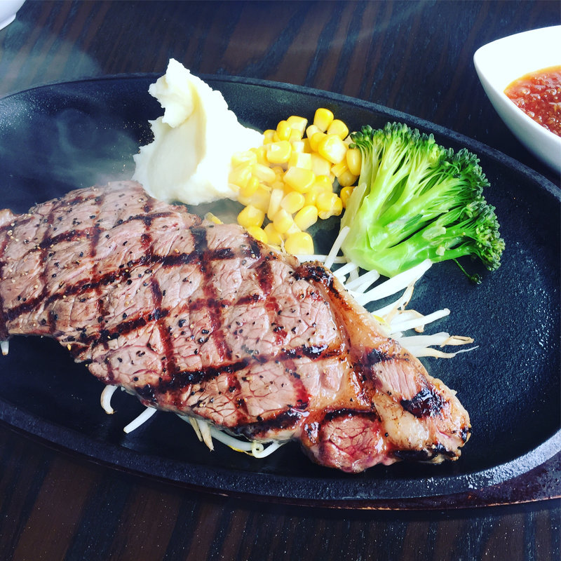 サーロインステーキ200g  サラダスープセット(ラトルアンドハム )