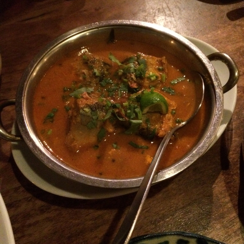 秋刀魚のカレー(スパイスキッチンムーナ)