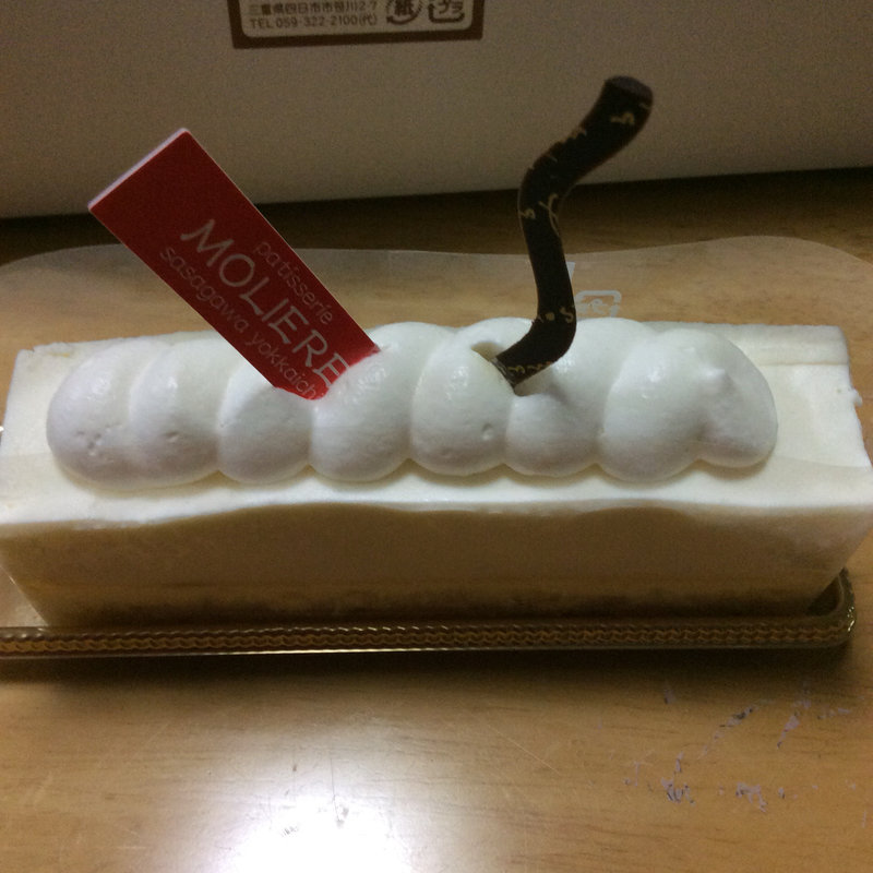 レアチーズケーキ(お菓子のお店 モリエール )