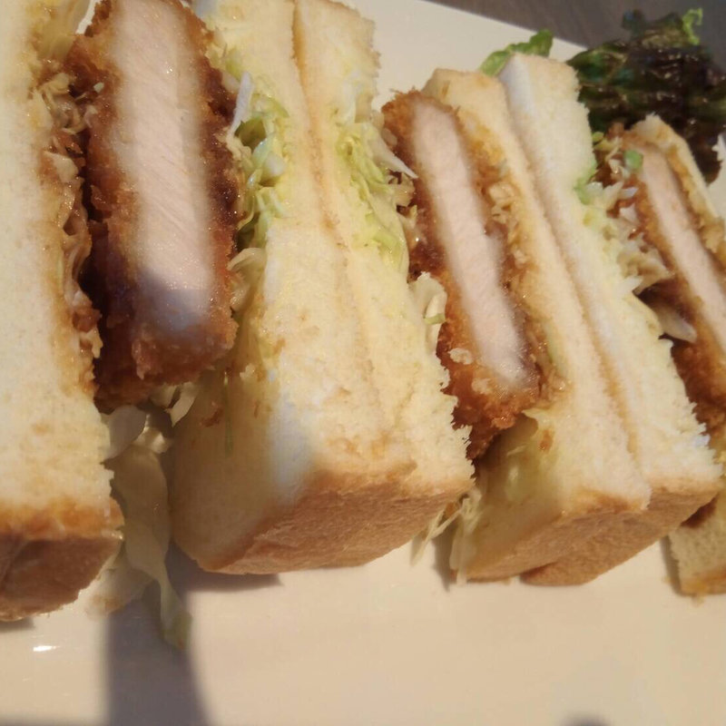 カツサンド(港屋珈琲店　鈴鹿店)