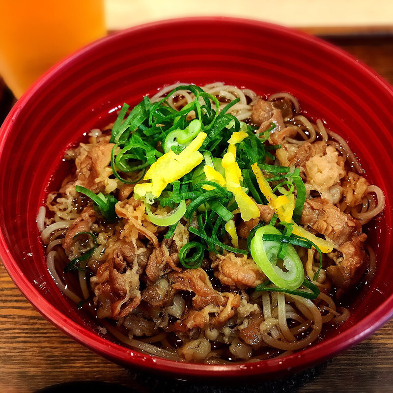 牛肉そば(第3ベイサイド )