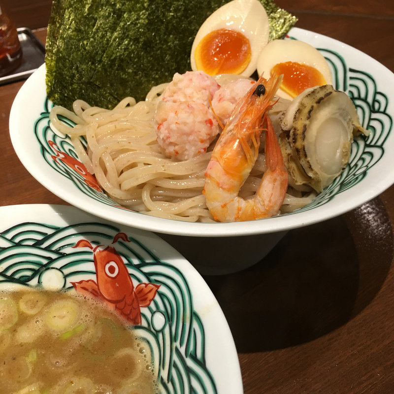 濃厚魚介とんこつつけ麺(三崎港ラーメン 三崎港本店)