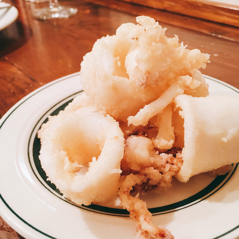 イカのフリッタ(メッシタ （mescita）)