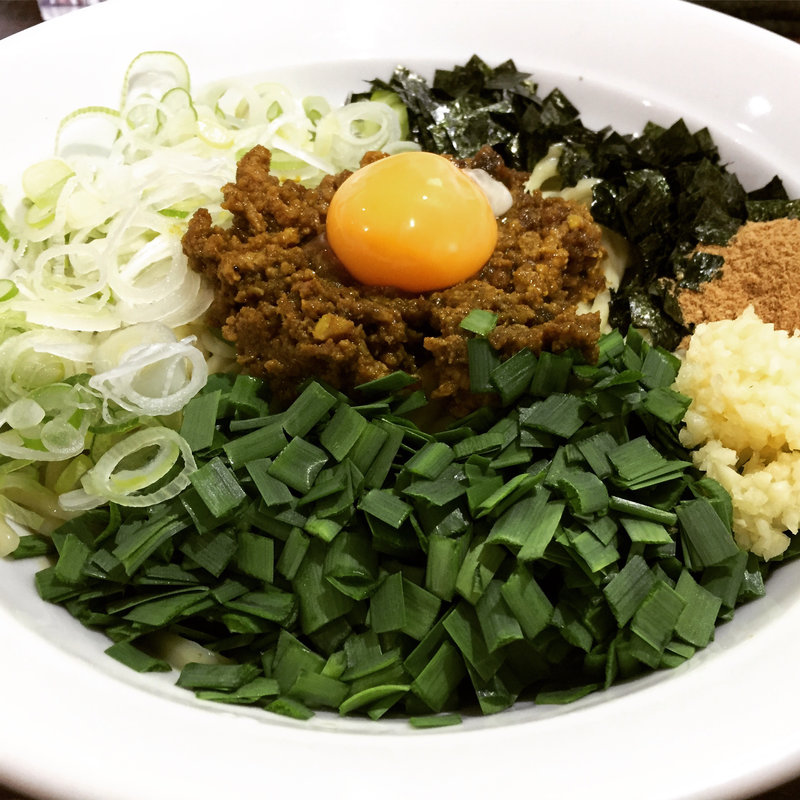 カレー台湾まぜそば 追い飯付き(二代目むじゃき )