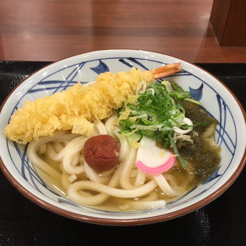 大海老うどん(大)(丸亀製麺福岡賀茂)