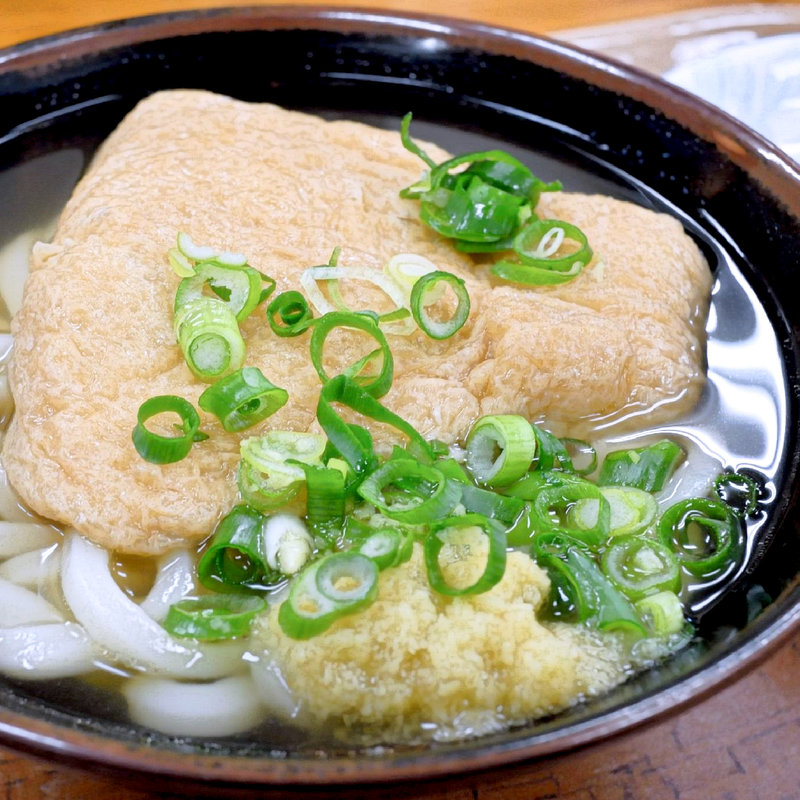 かけそのまま+お揚げ(上原屋 本店 （うえはらや）)