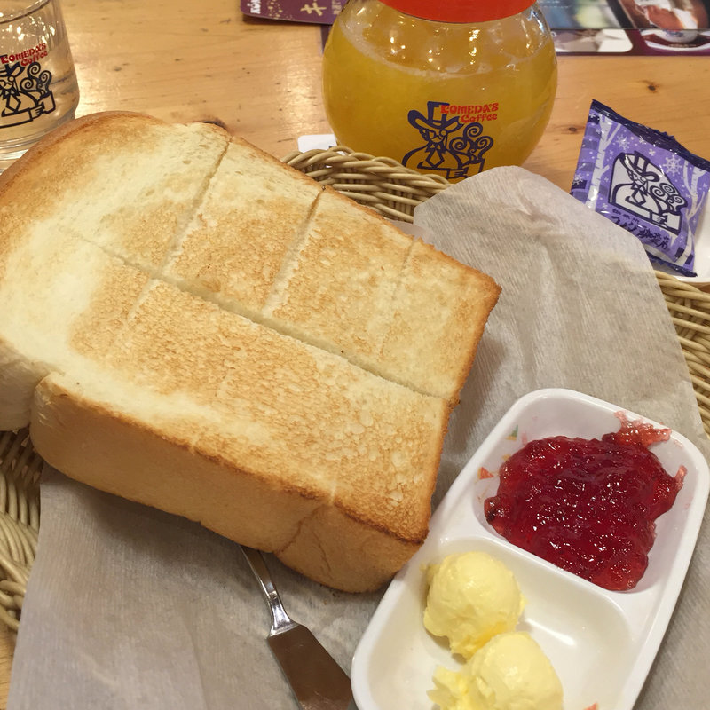 トースト(コメダ珈琲店 三軒茶屋店)