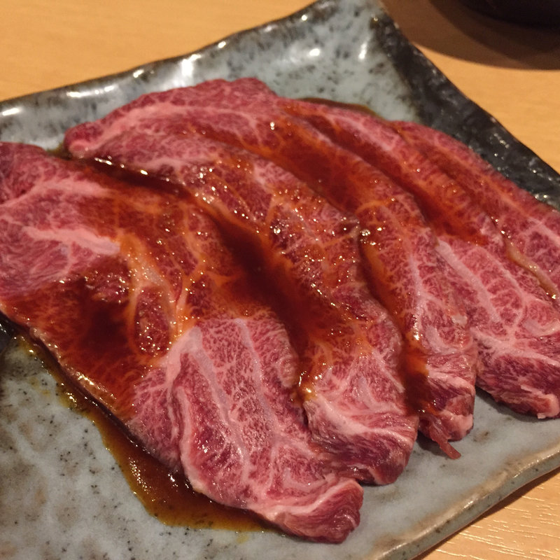 近江牛のツラミ(近江牛卸問屋 焼肉 激 尼崎本店 )