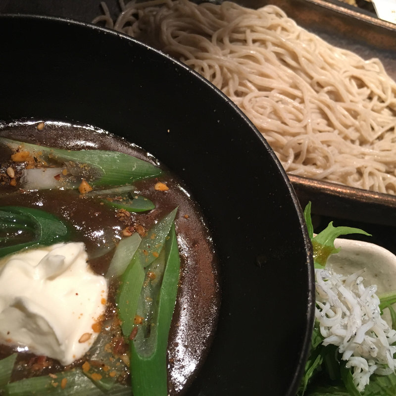 牛スジカレー蕎麦(蕎麦バル 1351)