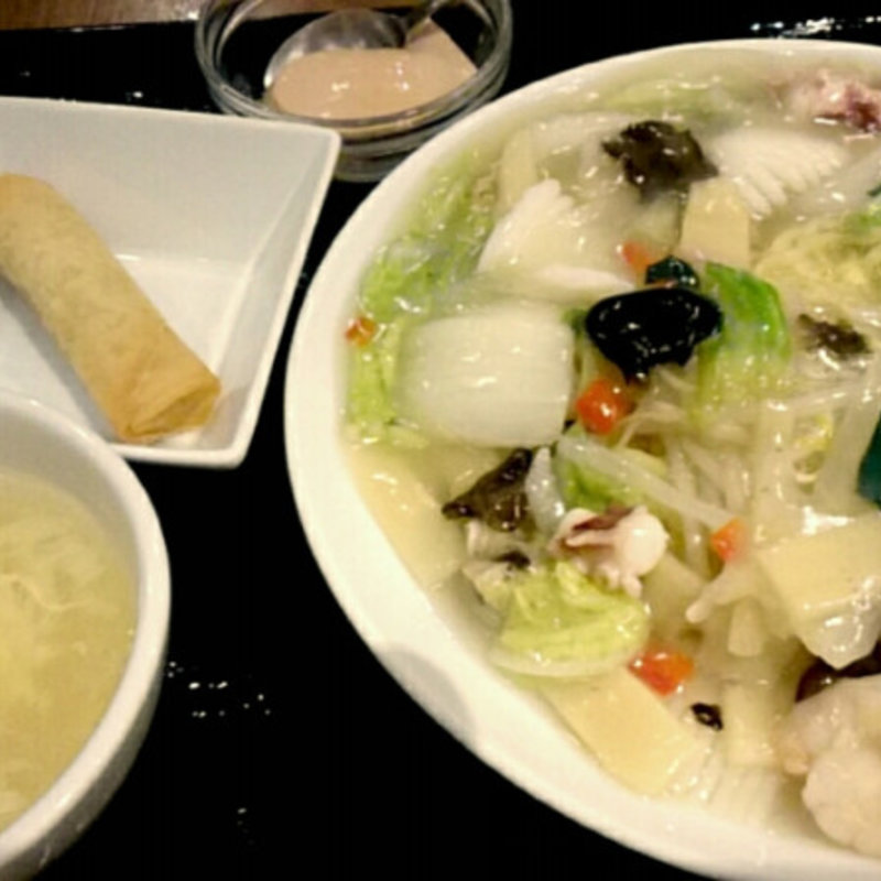 あんかけ焼きそば(万豚記 札幌店)