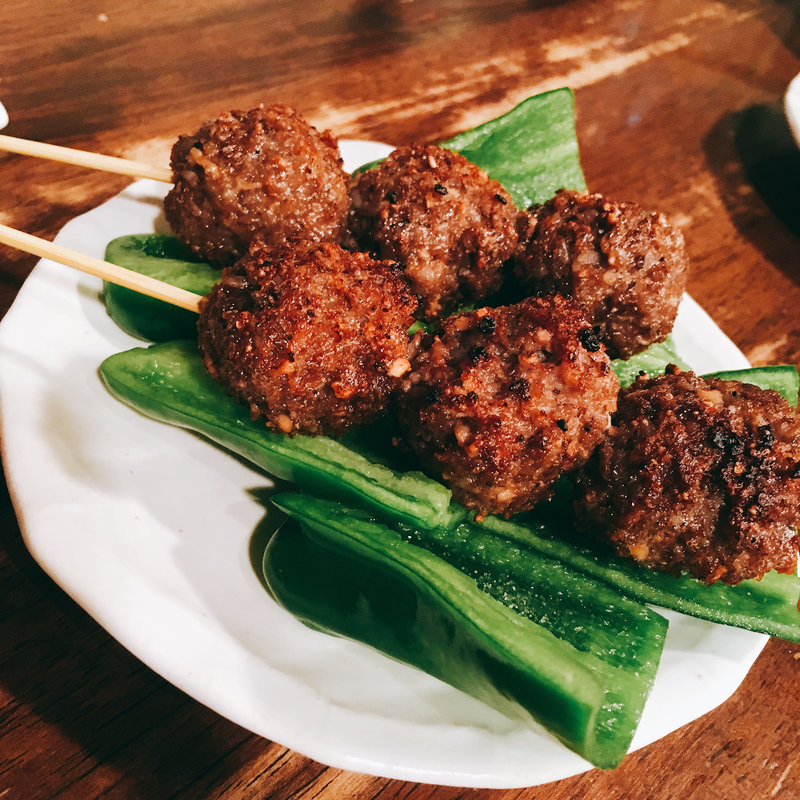 つくね〔なんこつ入り〕(もつ煮込み専門店 沼田 （もつにこみせんもんてん ぬまた）)