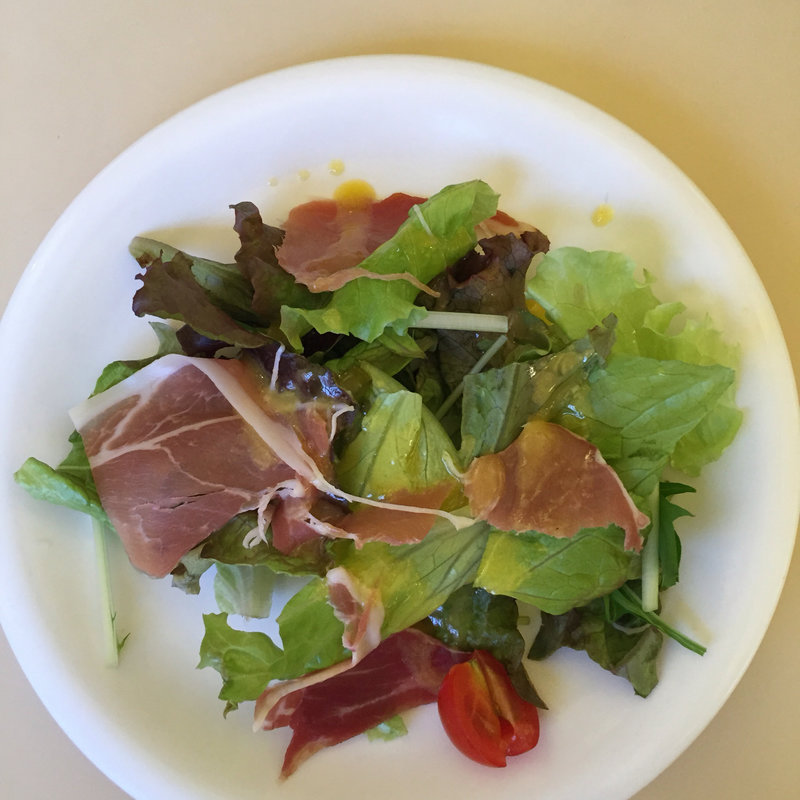生ハムのサラダ(カフェ　ショコラ 三条御幸町 （Cafe Chocolat）)